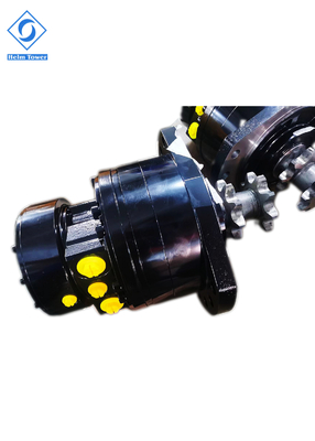 Rexroth MCR05 محرك هيدروليكي ذو عجلات منخفضة السرعة وعزم دوران عالي مع الفرامل ، تحكم مزدوج السرعة