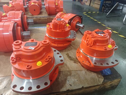 ضغط اسمي 40 MPa محرك البستن الهيدروليكي النفط الهيدروليكي نوع الطاقة التكوينات ذات السرعة المزدوجة المزدوجة