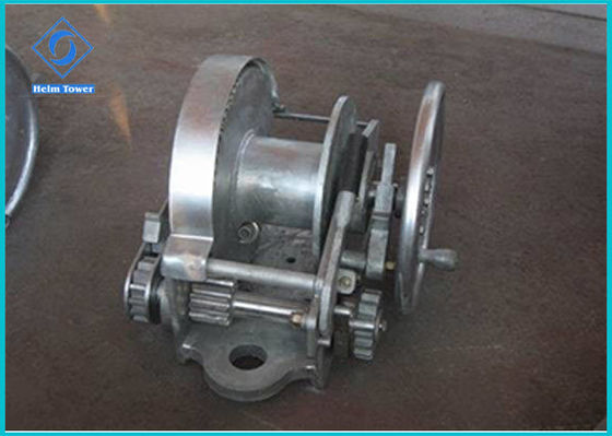 Manual Industrial Hydraulic Winch Barge Connecting Sidewinder / Anchor